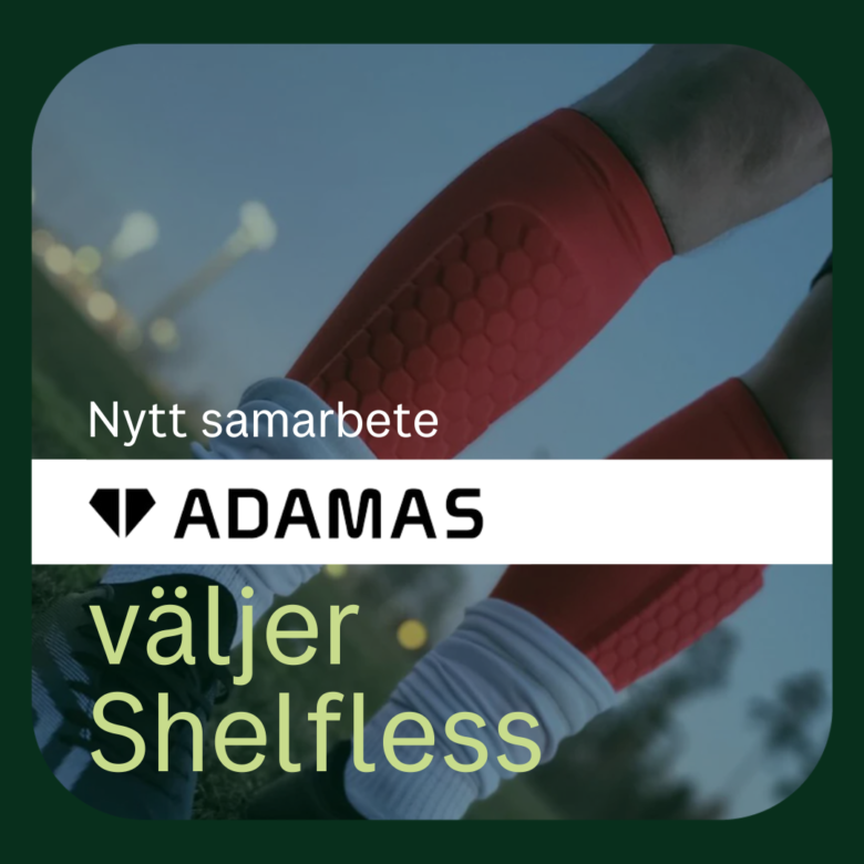 Välkommen Adamas som ny kund hos Shelfless Sverige!