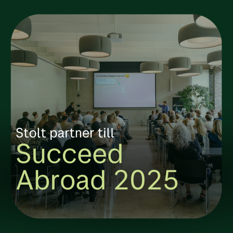 Shelfless är stolt partner till Succeed Abroad 2025