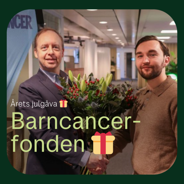 Årets julgåva – till Barncancerfonden