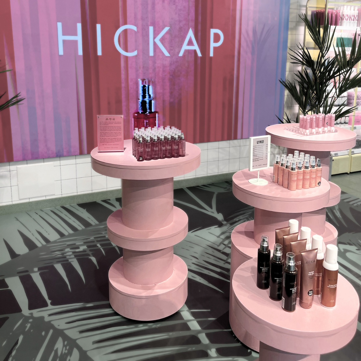 Hickaps showroom/butik.