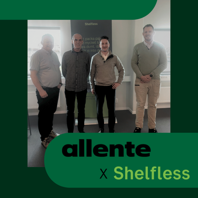 Allente väljer Shelfless som sin nya 3PL-partner: “En partner som delar vår ambition om automatisering och effektiv logistik”