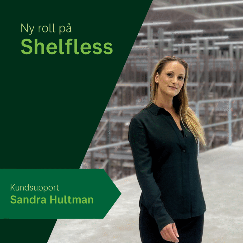 Ny roll på Shelfless: Sandra Hultman