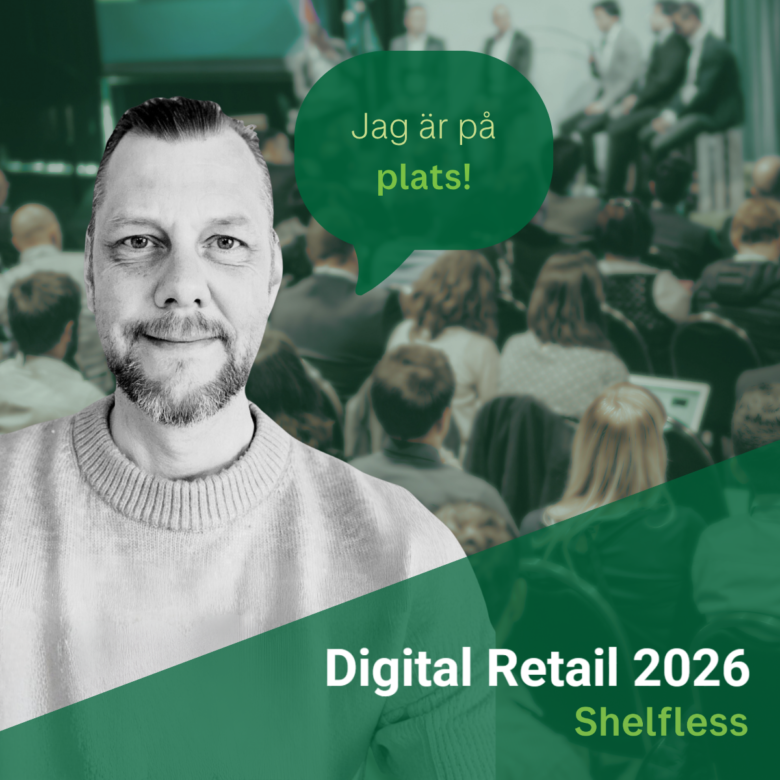 Vi deltar på Digital Retail 2026: AI och shoppingagenter i fokus