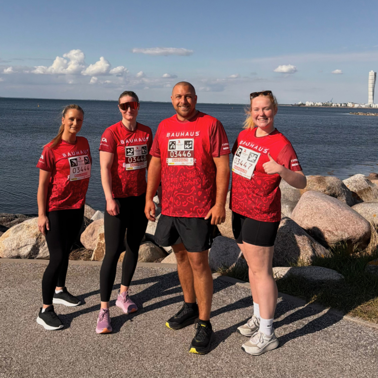Full fart för en god sak: Team Åstorp sprang Blodomloppet i Malmö